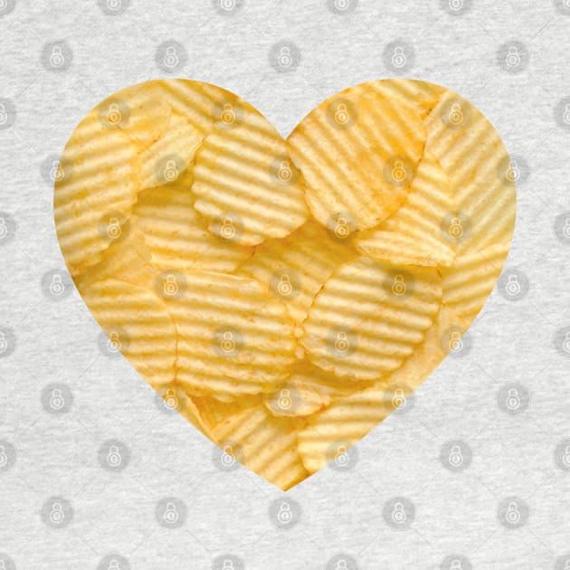 Ripple Potato Chips Photo Heart by love-fi